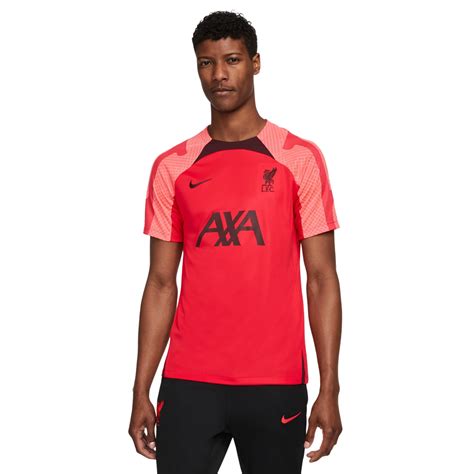 Nike Liverpool Strike Trainingsshirt 2022 2023 Rood Zwart