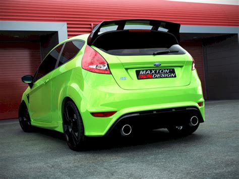 Rear Bumper Ford Fiesta Mk Focus Rs Look Maxton Design Uk