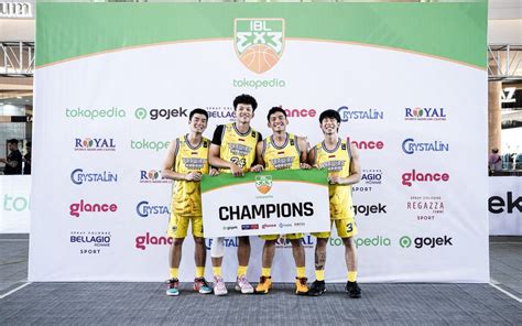 JAKTV Prawira Juara Seri Kedua IBL Tokopedia 3x3 Indonesia Tour 2023