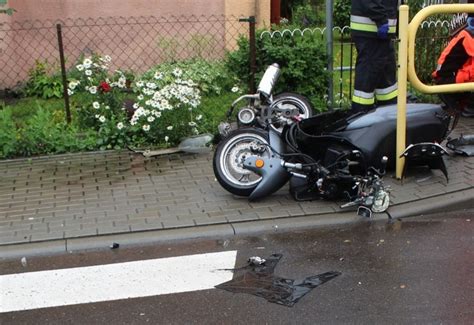 Śmiertelny wypadek w powiecie Nie żyje 58 letni motocyklista