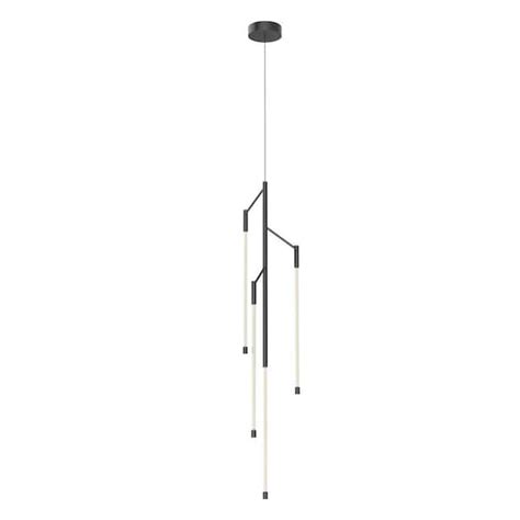 Kuzco Motif In Light Watt Black Integrated Led Pendant Light