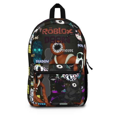 Roblox Doors Backroom Backpack Custom Designed Quality Backpack For