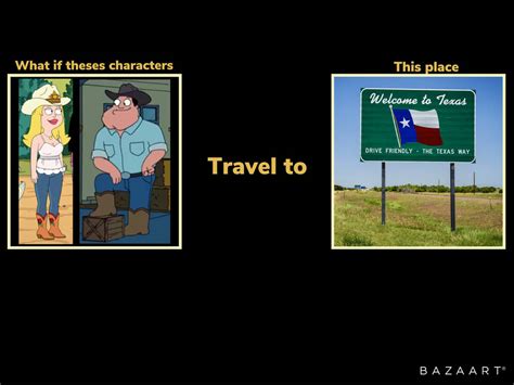 What If Francine And Stan Traveled To Texas By Tito Mosquito On Deviantart