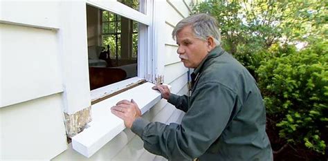 How To Replace A Rotted Windowsill This Old House