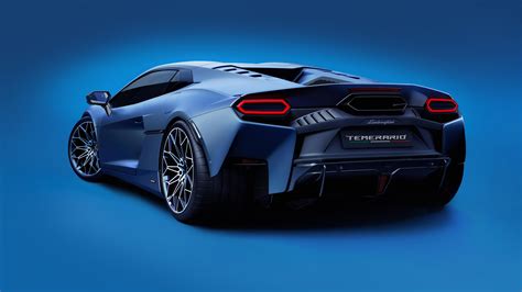 Lamborghini Temerario Rear K Wallpaper Hd Car Wallpapers