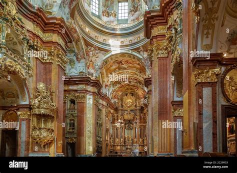 Melk abbey interior hi-res stock photography and images - Alamy