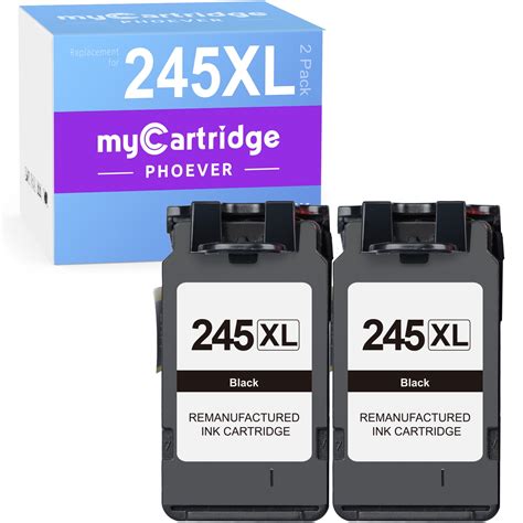 245XL 245 Black Ink Cartridge for Canon PG-245 CL-246 Ink for MG2522 ...