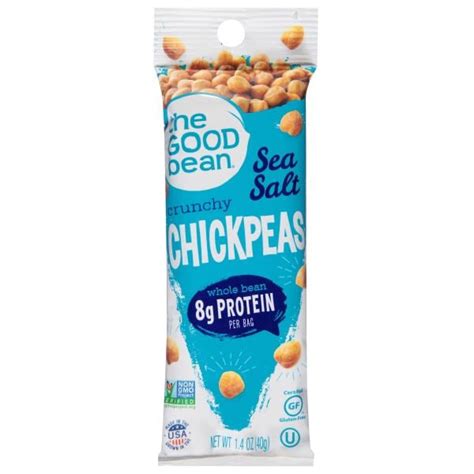 The Good Bean Chickpeas Crunchy Sea Salt Publix Super Markets