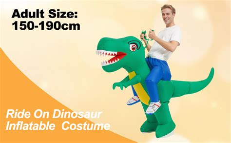 Omipawz Inflatable Dinosaur Costumes For Adults Blow Up Funny Costume