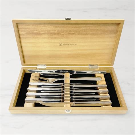 Wüsthof Stainless Steel Steak And Carving Knives Set Of 10 Williams