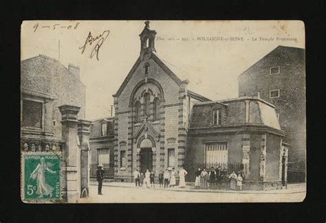 Le Temple Protestant Boulogne Billancourt Cartorum