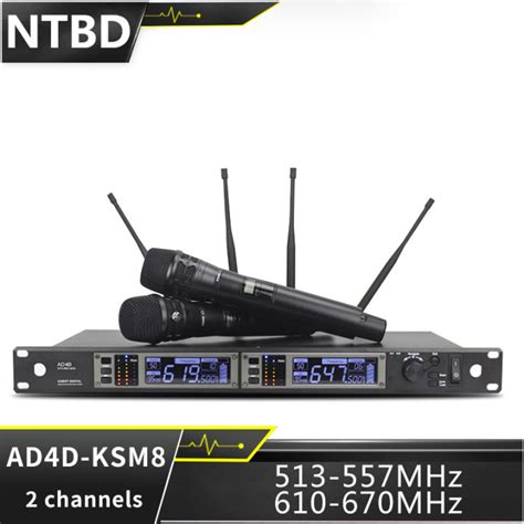 Ntbd Ad D Ksm Uhf Professional Wireless Microphone System Dual