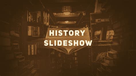 History Slideshow After Effects Templates Motion Array