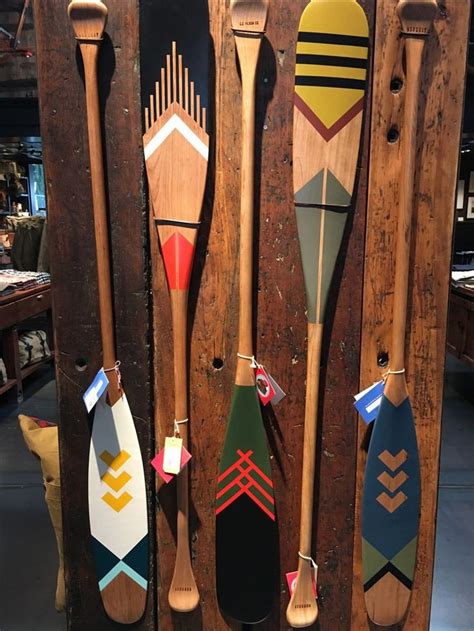 Canoe Paddle Art Etsy