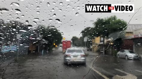 Melbourne Weather Severe Weather Warning For Heavy Rainfall