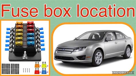 2010 Ford Fusion Fuse Box Location Youtube