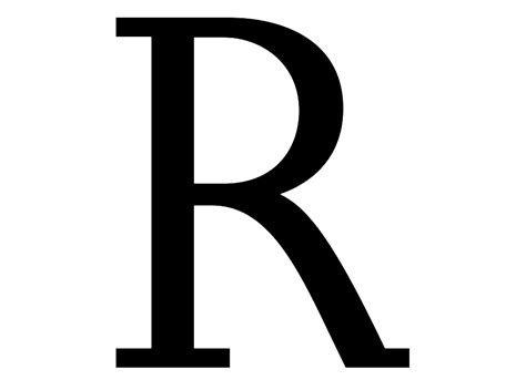 Letter R Png Transparent Image Download Size 930x674px