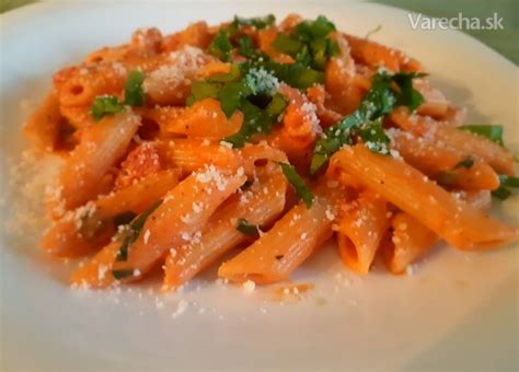 Penne Rigate S Paradajkami Mascarpone A Medved M Cesnakom Fotorecept