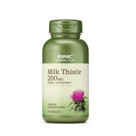 Milk Thistle Mg Capsule Gnc Farmacia Tei Online