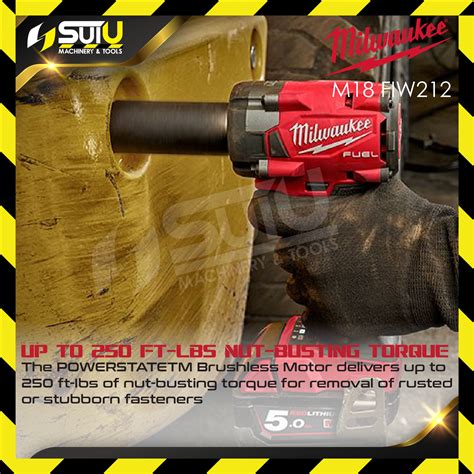 Milwaukee Fiw X Asia V Nm Compact Impact Wrench Rpm