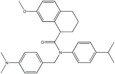 N 4 Dimethylamino Phenyl Methyl 7 Methoxy N 4 Propan 2 Ylphenyl 1