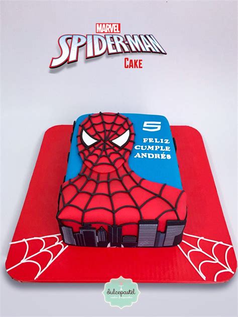 Spider Man Cake En Medellin Por Dulcepastel Torta Hombre Ara A