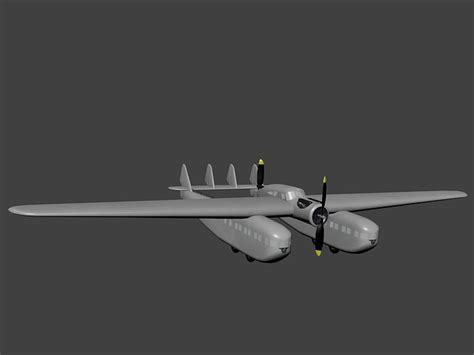 Bleriot 125 free VR / AR / low-poly 3D model | CGTrader