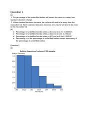 Stat Lab 2 Docx Question 1 A 1 The Percentage Of The Underfilled