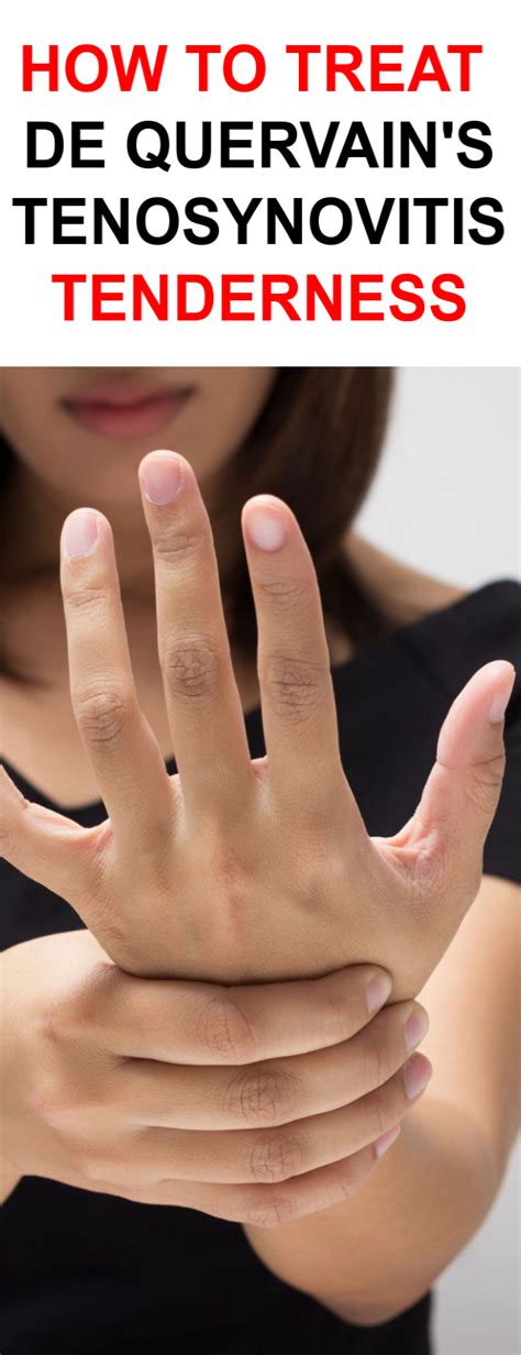 How To Treat De Quervains Tenosynovitis Pain And Tenderness With Proven