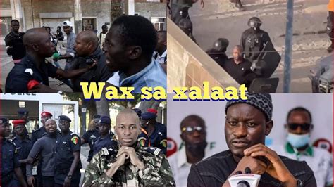 Direct Les Images De L Arrestation De Guy Marius Sagna Abass Fall Et