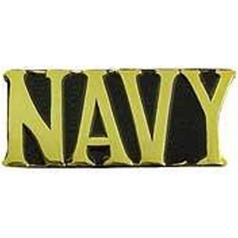 Metal Lapel Pin Us Navy Pins And Emblems Usn Navy Script New Ebay