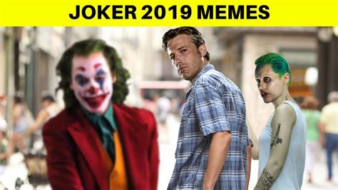 Funny Joker 2019 Movie Memes Youtube