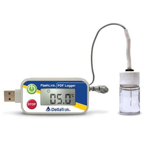 Deltatrak Flashlink Certified Vaccine Usb Pdf Data Logger With Glycol