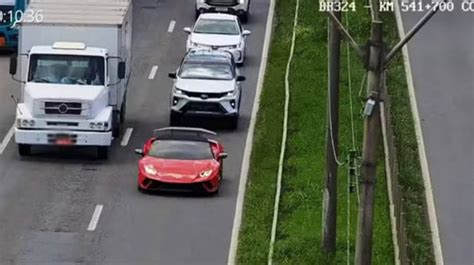 Lamborghini Avaliada Em Mais De R 3 Milhões é Interceptada Após