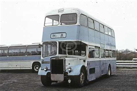 The Transport Library Shennan Drogen Leyland PD3 4 FTE632B At Depot