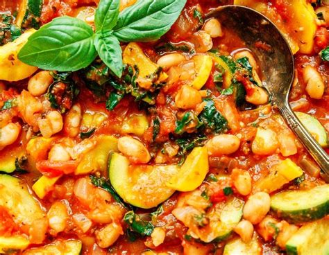 Italian Style Zucchini Stew Recipe Step By Step Live Eat Learn