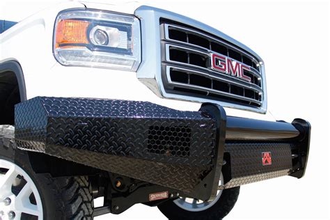 Fab Fours Black Steel Front Bumper Free Shipping On Tow Hook Bumper