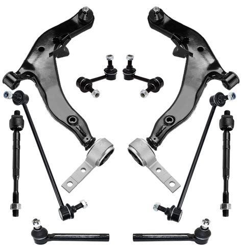 Partsw Pc Front Rear Suspension Kit Lower Control Arms With Ball