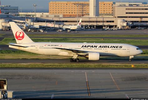 Ja D Japan Airlines Boeing Photo By Ronald Vermeulen Id