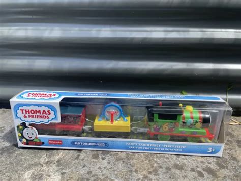 Thomas Friends Party Train Percy Motorized Revolution Trackmaster