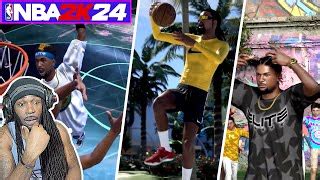 NBA 2K24 THE CITY OFFICIAL FIRST LOOK TRAILER REACTION | Doovi