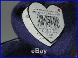 Ty Beanie Baby Princess Diana Bear 1997 Rare Retired Mint Pe Pellets