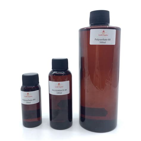 POLYSORBATE 80 - 3 Sizes