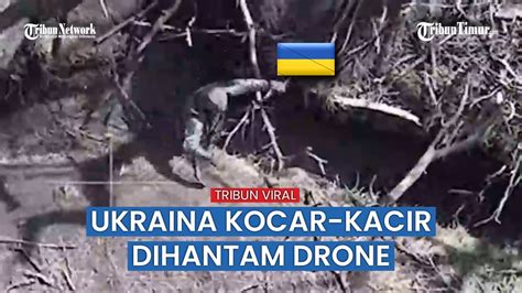 Deretan Kendaraan Militer Ukraina Hancur Total Imbas Serangan Drone BT