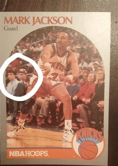 Mark Jacksons 1990 91 Hoops Basketball Card R Oldschoolcool