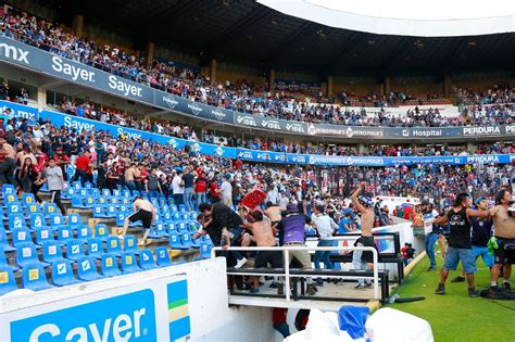 Batalla campal en el Estadio La Corregidora de Querétaro se habla de