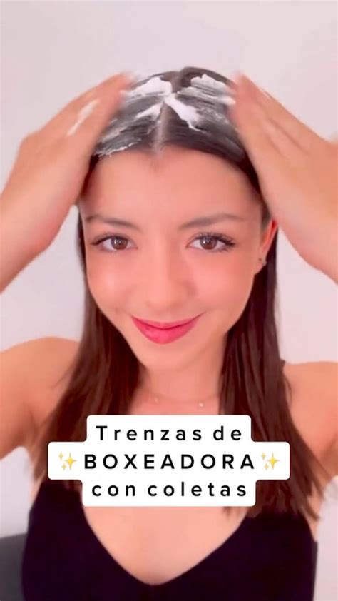 Trenzas De Boxeadora Con Coleta Capiraly Cabello Peinados Peinado