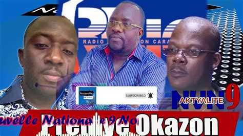 EN DIRECT JOUNAL KREYOL PREMYE OKAZYON MARDI 10 11 2021 MEN KOMAN AYITI