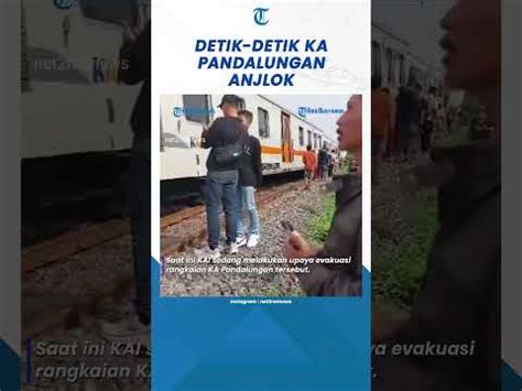 Ka Pandalungan Anjlok Di Stasiun Tanggulangin Begini Penjelasan Kai