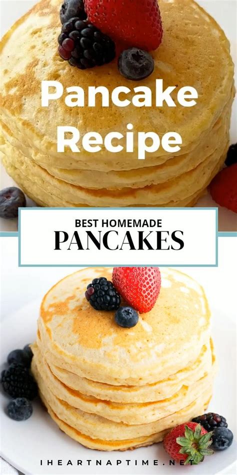 Best Homemade Pancakes [video] In 2024 Best Homemade Pancakes Homemade Pancake Recipe Easy